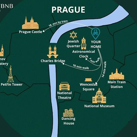 Cute 1Bedroom Center Apartment Praag Buitenkant foto